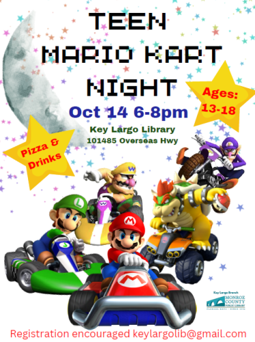 Mario Kart Tournament  Rowan County Public Library
