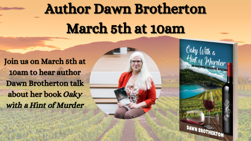 Author Dawn Brotherton at Café con Libros at the Key West Library on March 5 at 10am.