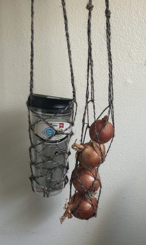 Macrame Water Bottle Holder for Adult Crafting Corner on July 3rd at the Key West Library
